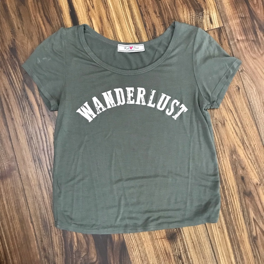 Wanderlust t-shirt